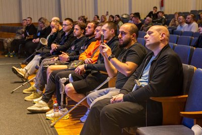 "Сильні Духом": в Житомирі стартував триденний інтеграційний захід для ветеранів та військових "Сильні Духом": в Житомирі стартував триденний інтеграційний захід для ветеранів та військових