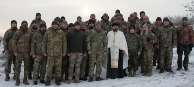 Освячення води та молитва: як бійці двох волинських бригад відзначили Водохреще Освячення води та молитва: як бійці двох волинських бригад відзначили Водохреще