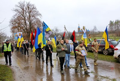 Тернопіль, похорон, Олександр Каніщев, 1 грудня 2025 Тернопіль, похорон, Олександр Каніщев, 1 грудня 2025