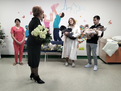 "Ми довго чекали": з Волинського перинатального центру виписали трійню "Ми довго чекали": з Волинського перинатального центру виписали трійню