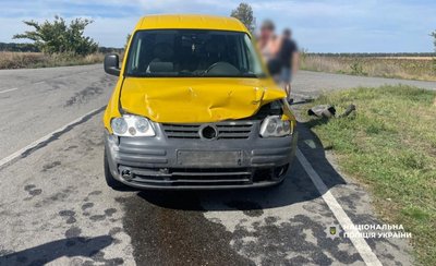 На Полтавщині внаслідок ДТП травмувалася 82-річна жінка