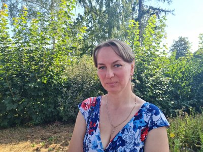 Жителька села Варварівка Наталя Кізюк
