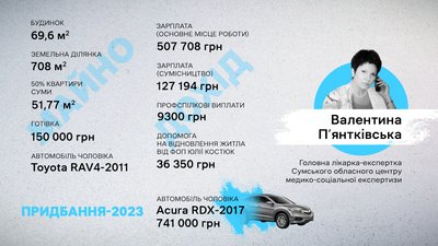 Що задекларували голови МСЕК на Сумщині Що задекларували голови МСЕК на Сумщині