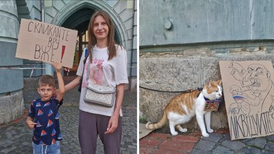 У Мукачеві вийшли на мітинг проти закону, що обмежує незалежність НАБУ і САП У Мукачеві вийшли на мітинг проти закону, що обмежує незалежність НАБУ і САП