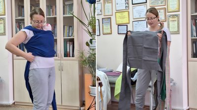 На Рівненщині з'явилась єдина слінгоконсультантка: які обов'язки вона виконуватиме На Рівненщині з'явилась єдина слінгоконсультантка: які обов'язки вона виконуватиме