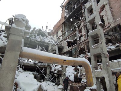 На Охтирській ТЕЦ відбувся мітинг до третіх роковин загибелі зміни тепловиків