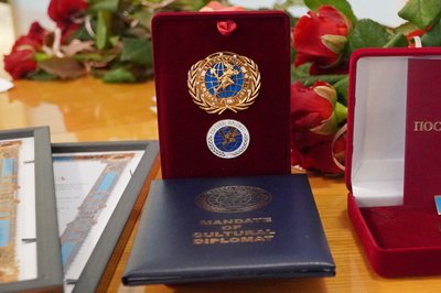 Заслужений майстер із Волині став "послом культурної дипломатії" Заслужений майстер із Волині став "послом культурної дипломатії"