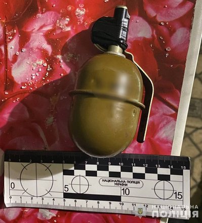 У жителя Житомирщини поліція вилучила зброю та гранати У жителя Житомирщини поліція вилучила зброю та гранати