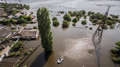 Наслідки підриву окупантами Каховської ГЕС 6 червня 2023 року Наслідки підриву окупантами Каховської ГЕС 6 червня 2023 року