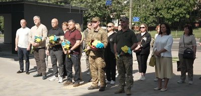 хвилина мовчання, учасники заходу хвилина мовчання, учасники заходу