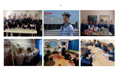 Report on assistance provided by Nakhimov school cadets Report on assistance provided by Nakhimov school cadets