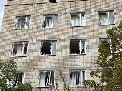 Херсон, обстріли, вересень 2024, медичний заклад, вікна Херсон, обстріли, вересень 2024, медичний заклад, вікна