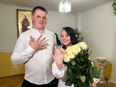 Скільки пар зареєстрували шлюб на День закоханих у Луцьку Скільки пар зареєстрували шлюб на День закоханих у Луцьку