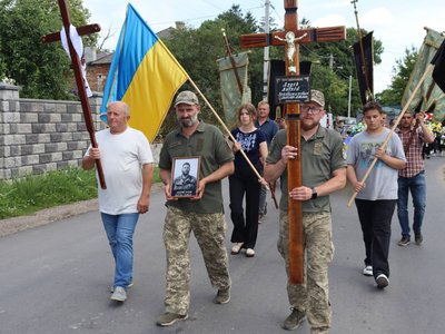 Похорон Андрія Луціва