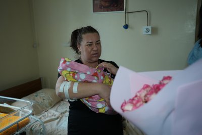 У Запоріжжі першими у 2026 році народилися хлопчик та дівчинка У Запоріжжі першими у 2026 році народилися хлопчик та дівчинка