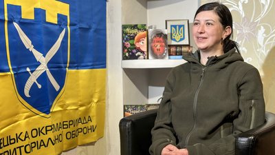 Ніна Бажура психологиня 109-ї бригади ТрО ЗСУ Донецька область Ніна Бажура психологиня 109-ї бригади ТрО ЗСУ Донецька область