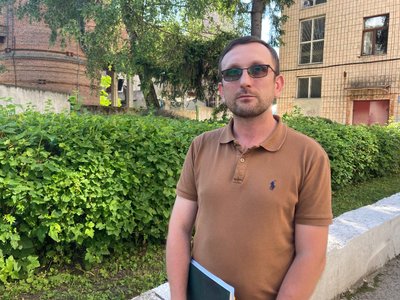 Звідувач відділу історії обласного центру пам’яток культурної спадщини Володимир Салук Звідувач відділу історії обласного центру пам’яток культурної спадщини Володимир Салук
