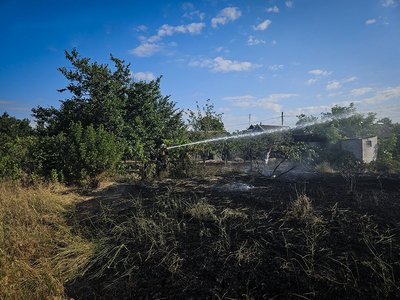 Через підпали сухостою: на Миколаївщині сталися 13 пожеж Через підпали сухостою: на Миколаївщині сталися 13 пожеж