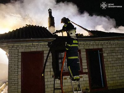 На Вінниччині під час пожежі загинула жінка На Вінниччині під час пожежі загинула жінка