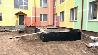 У сільській гімназії біля Луцька — старт будівництва укриття У сільській гімназії біля Луцька — старт будівництва укриття