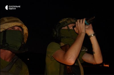 Як прикордонники збивають "шахеди" на Одещині