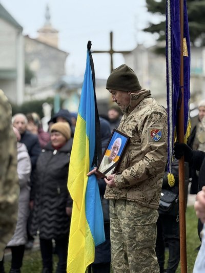Тернопіль, Василь Хаба, похорон, 28 листопада 2025 Тернопіль, Василь Хаба, похорон, 28 листопада 2025