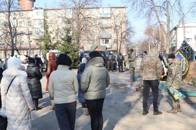 В Охтирці на Сумщині попрощались з Дмитром Афанасьєвим В Охтирці на Сумщині попрощались з Дмитром Афанасьєвим