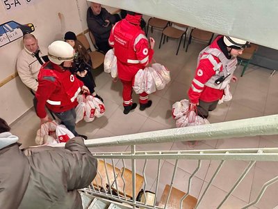 На трасі Одеса — Рені розгорнули координаційний гуманітарний штаб для постраждалих На трасі Одеса — Рені розгорнули координаційний гуманітарний штаб для постраждалих