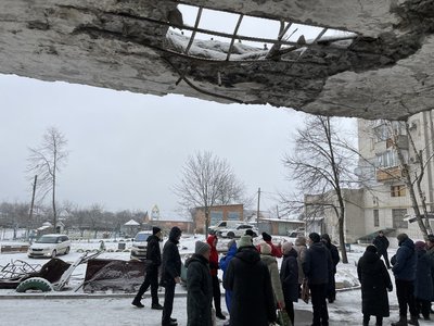 В Охтирці планують капремонт пошкодженого дронами будинку В Охтирці планують капремонт пошкодженого дронами будинку