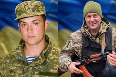 Полеглі військові - Олег Гриб та Володимир Волошин Полеглі військові - Олег Гриб та Володимир Волошин