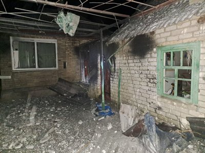 Наслідки обстрілів Донеччини 9 лютого. Фото: Telegram / Павло Кириленко Наслідки обстрілів Донеччини 9 лютого. Фото: Telegram / Павло Кириленко