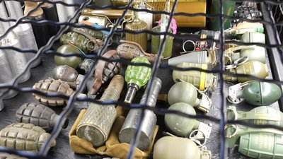 "Музей еволюції мін": у Хмельницькому відкрився унікальний заклад колишнього сапера "Музей еволюції мін": у Хмельницькому відкрився унікальний заклад колишнього сапера