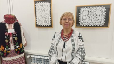 галина дудар, лемківська витинанка, виставка, у тернополі галина дудар, лемківська витинанка, виставка, у тернополі