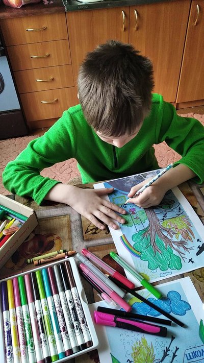 "Війна очима дітей": школярі з Херсонщини долучились до японсько-українського проєкту "Війна очима дітей": школярі з Херсонщини долучились до японсько-українського проєкту
