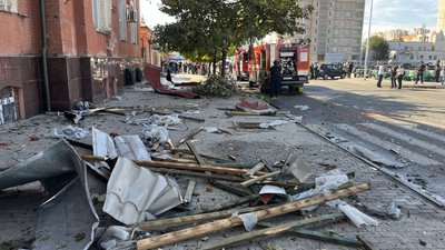 16 вересня Слобідський район Харкова був під ударом "Шахеда". Влучання прийшлося поблизу ринку та автовокзалу 16 вересня Слобідський район Харкова був під ударом "Шахеда". Влучання прийшлося поблизу ринку та автовокзалу