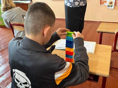 спецшкола, школа, діти, урок, кубики для дітей