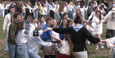 Гаївки, Козацький острів, молодь, 17 квітня 2026, Тернопіль Гаївки, Козацький острів, молодь, 17 квітня 2026, Тернопіль