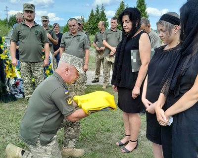 Попрощалися з військовим, Ігор Воловник, Тернопільщина, липень 2024 Попрощалися з військовим, Ігор Воловник, Тернопільщина, липень 2024