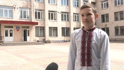 Володимир Федів, школяр, 11 школа