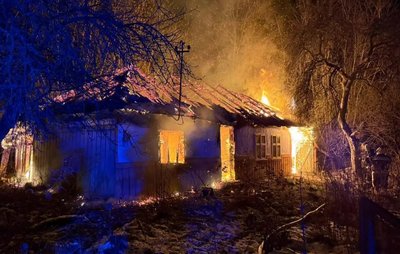 Пожежа у селі Бояни, 1 січня Пожежа у селі Бояни, 1 січня