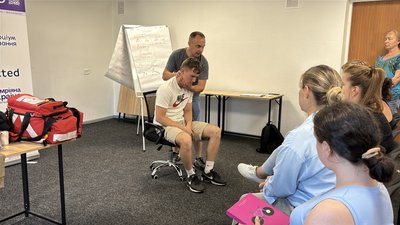 У Конотопі проводять навчання для цивільних з першої медичної допомоги
