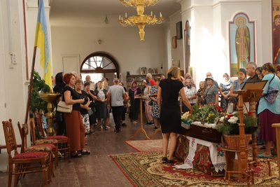 “Він пішов тому, що це треба”. В Охтирці поховали Олександра Федоренка