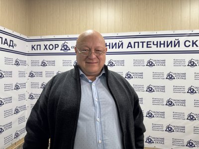 Сергій Келчевський, директор Харківського обласного аптечного складу Сергій Келчевський, директор Харківського обласного аптечного складу