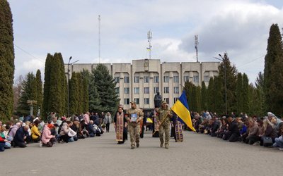 Шумська громада, похорон, ЗСУ, Степан Садов’юк, 31 березня 2026, Тернопіль Шумська громада, похорон, ЗСУ, Степан Садов’юк, 31 березня 2026, Тернопіль