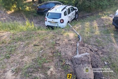 Травми отримав пасажир: на Черкащині зіштовхнулися два автомобілі Травми отримав пасажир: на Черкащині зіштовхнулися два автомобілі