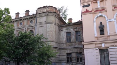 У Дніпрі відбулась руйнація частини будівлі "Будинку клубу" У Дніпрі відбулась руйнація частини будівлі "Будинку клубу"