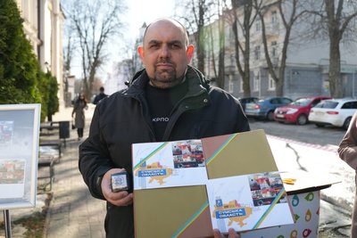 У Сумах погасили марку, присвячену містам-героям Суми та Тростянець