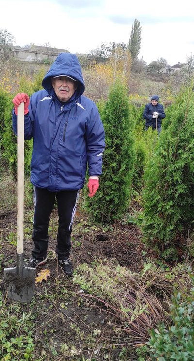 81-річний переселенець Валерій