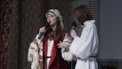 Ворожили на долю та куштували калиту: у вінницькому коледжі влаштували Андріївські вечорниці
