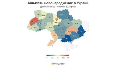 На одного новонародженого припадає троє померлих: яка ситуація на Волині На одного новонародженого припадає троє померлих: яка ситуація на Волині